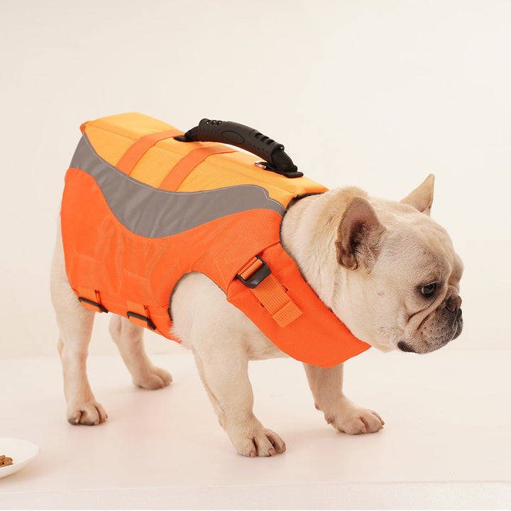 Ensure Your Pet's Safety with Our Reflective Pet Swim Life Jacket