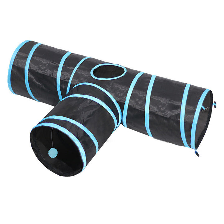 Unleash Fun with the Foldable Pet Tunnel Climbing Path Interactive Toy
