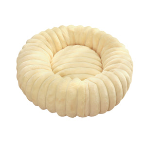 Round Pet Plush Winter Warm Nest Bed Kennel: The Cozy Retreat for Your Furry Friends