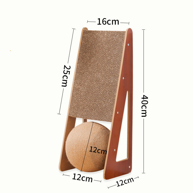 Discover the Fun and Benefits of the Corrugated Pet Scratching Board Activity Toy